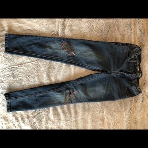 Cat and Jack jeans with unicorns